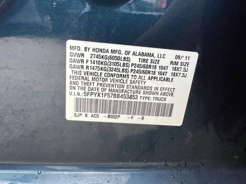 Used 2011 Honda Ridgeline RTL image 23