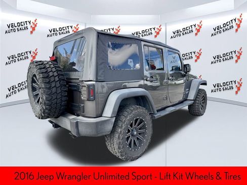 Used 2016 Jeep Wrangler Unlimited Sport w/ Quick Order Package 24S image 3