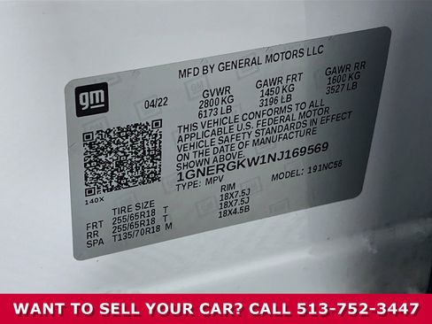 Used 2022 Chevrolet Traverse LT image 36