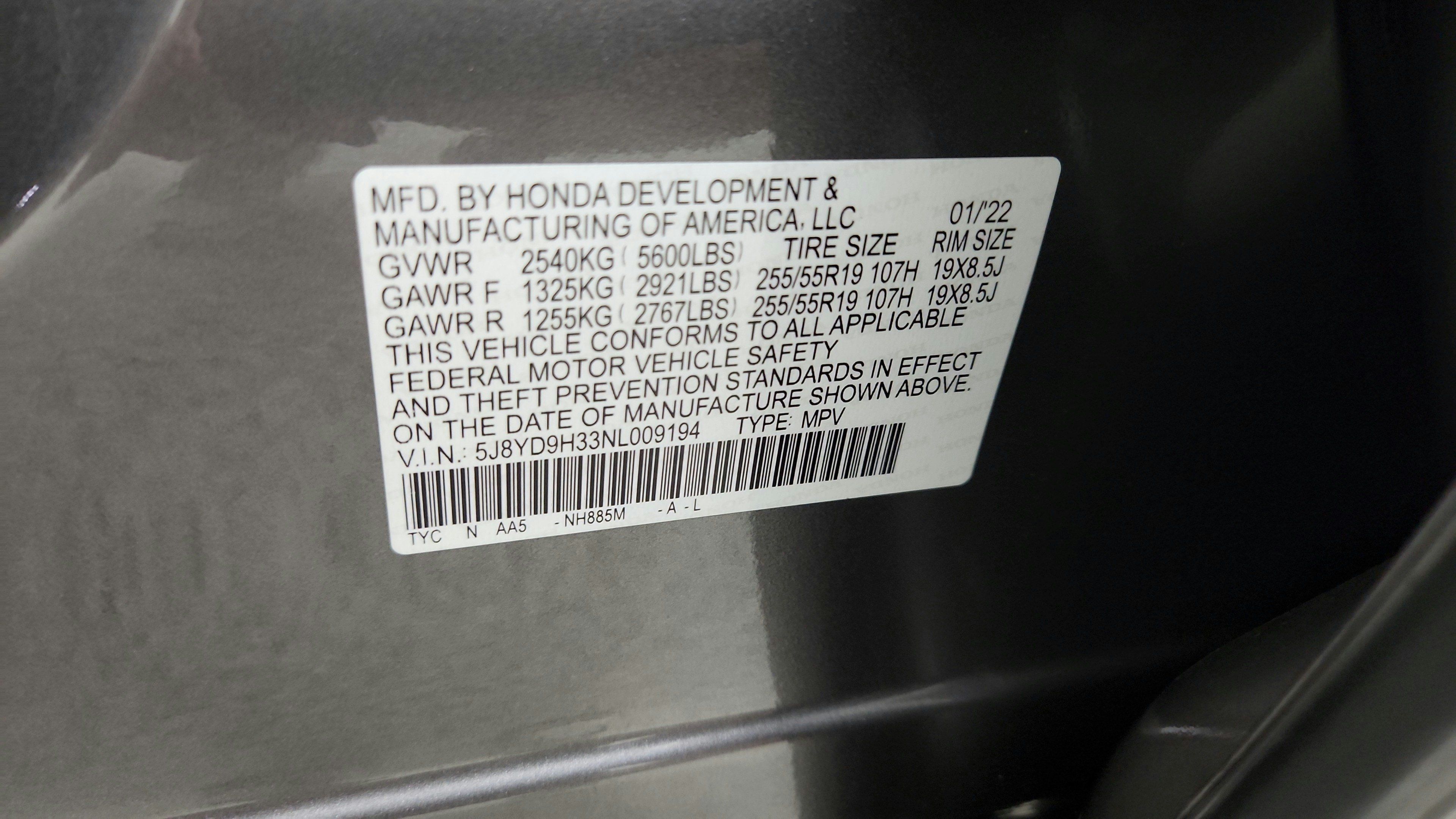 Used 2022 Acura MDX FWD image 20