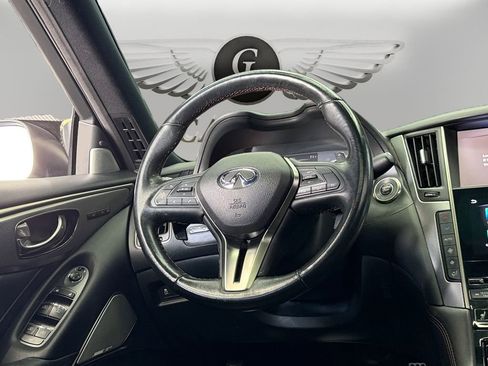 Used 2019 INFINITI Q50 Red Sport 400 w/ Sensory Package RWD image 12