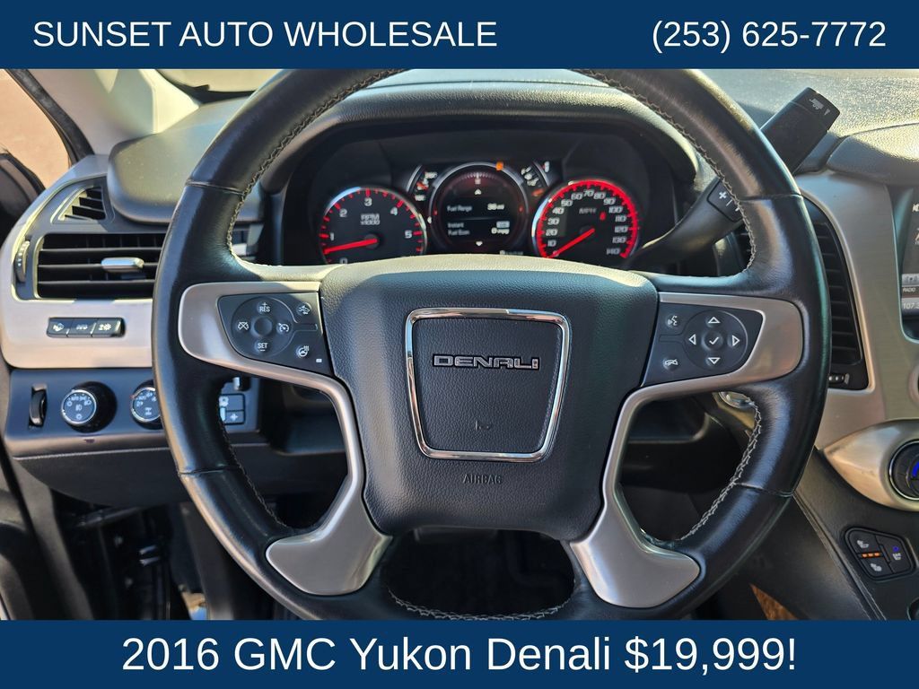 Used 2016 GMC Yukon Denali w/ Open Road Package AWD/4WD image 32