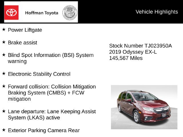 Used 2019 Honda Odyssey EX-L image 30