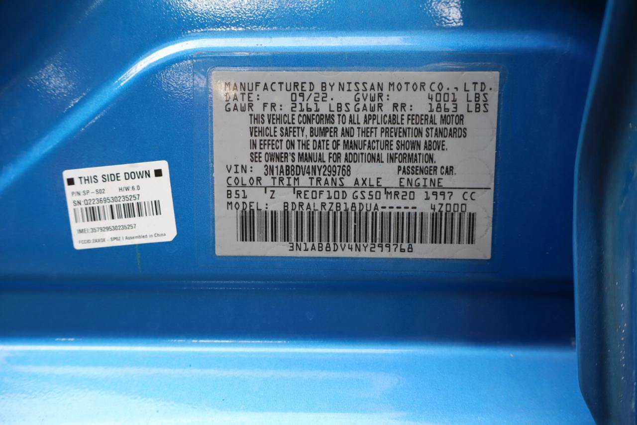 Used 2022 Nissan Sentra SR w/ Electronics Package FWD image 37