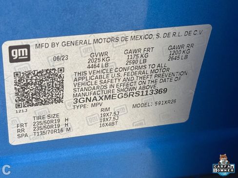 Certified 2024 Chevrolet Equinox RS FWD image 33