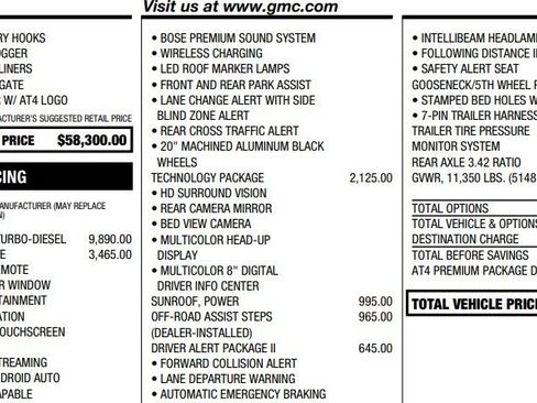 Used 2020 GMC Sierra 2500 AT4 w/ AT4 Premium Package image 2