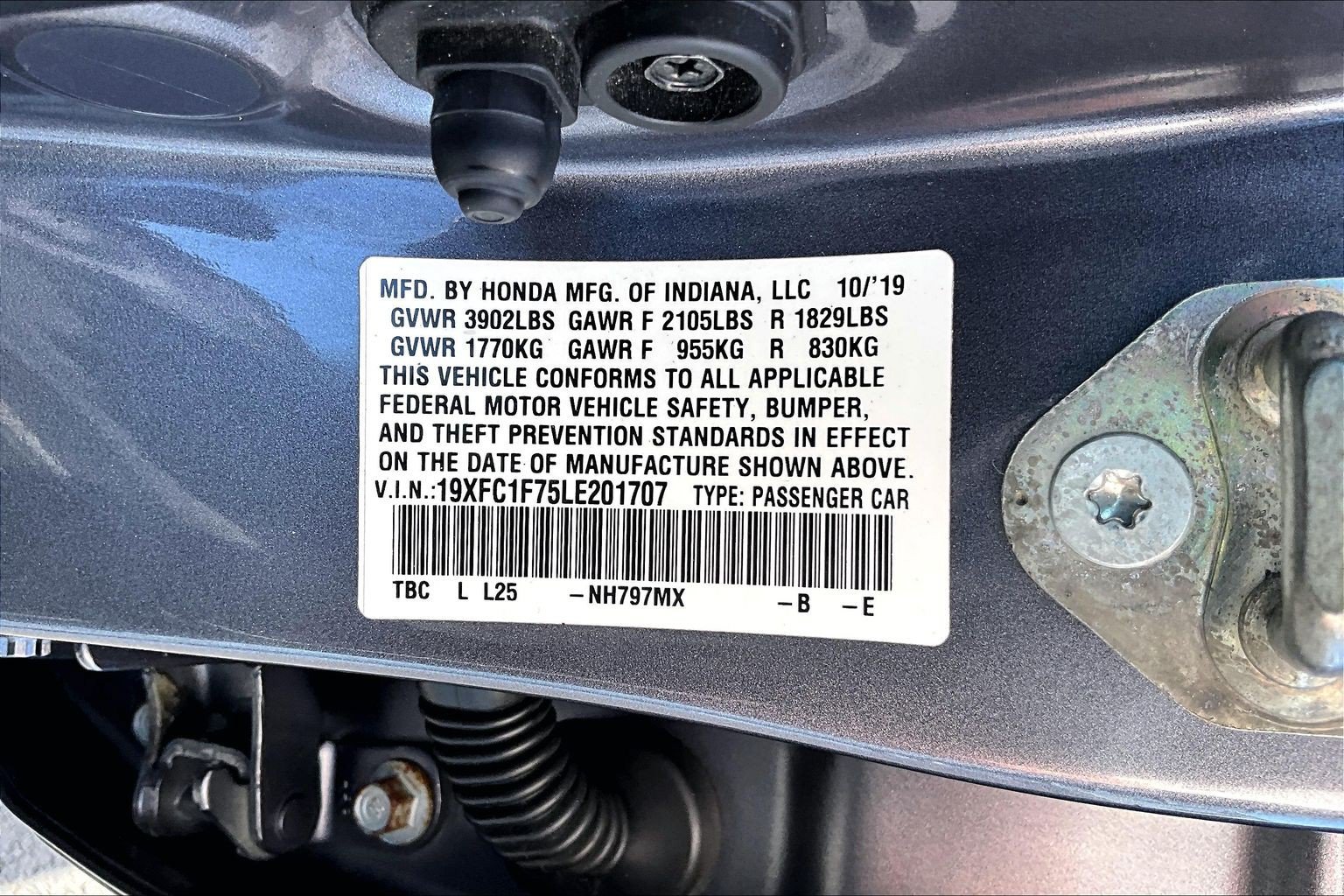 Used 2020 Honda Civic EX-L image 32