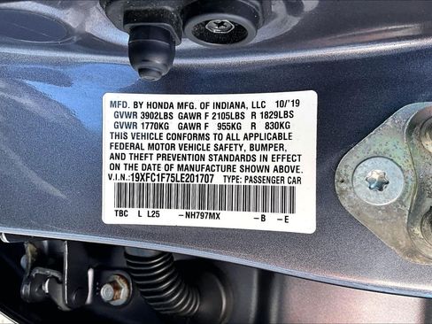 Used 2020 Honda Civic EX-L image 32