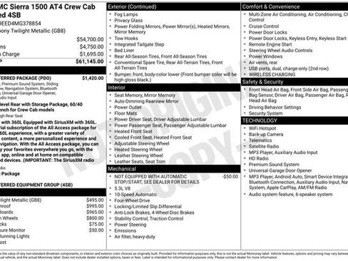 Used 2021 GMC Sierra 1500 AT4 w/ AT4 Preferred Package AWD/4WD image 6