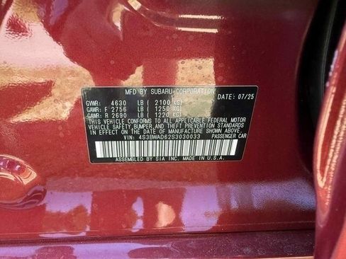 New 2025 Subaru Legacy Premium image 28