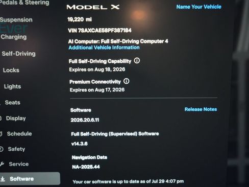 Used 2023 Tesla Model X AWD/4WD image 7