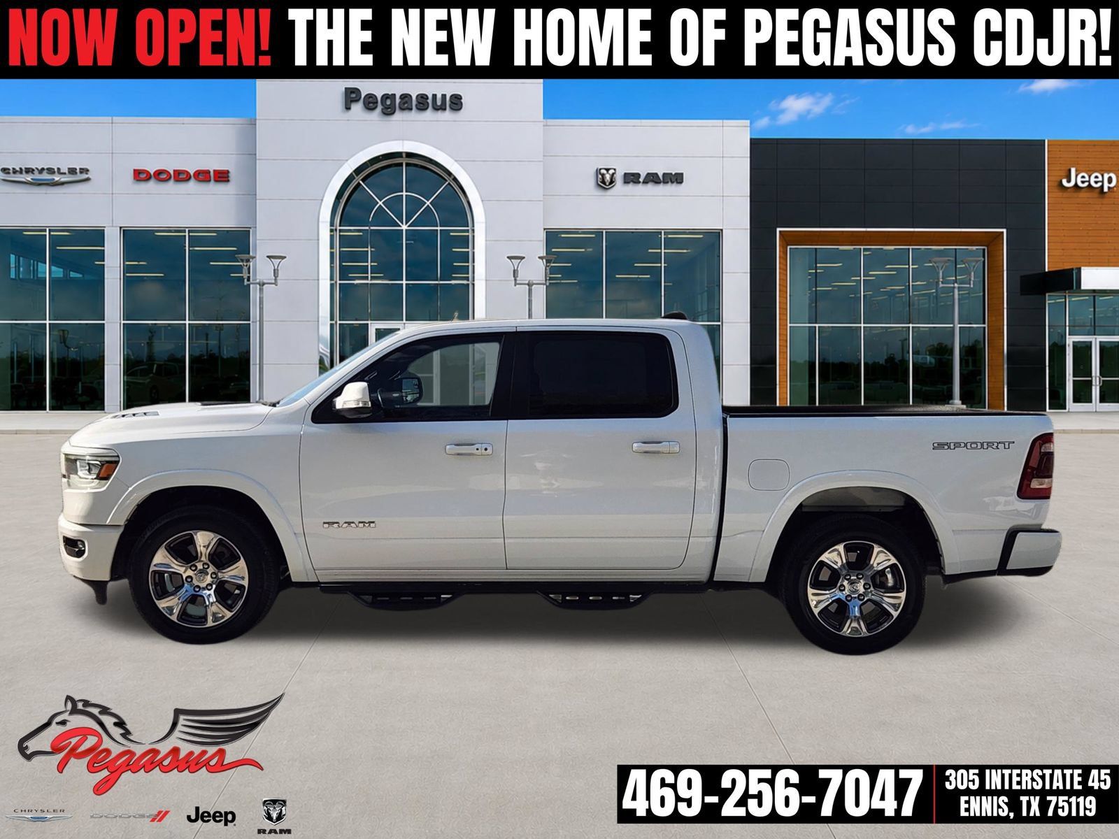 Used 2022 RAM 1500 Laramie w/ Sport Appearance Package RWD image 3