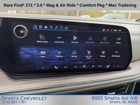 Used 2025 Chevrolet Tahoe Z71 w/ Z71 Off-Road Package AWD/4WD image 27