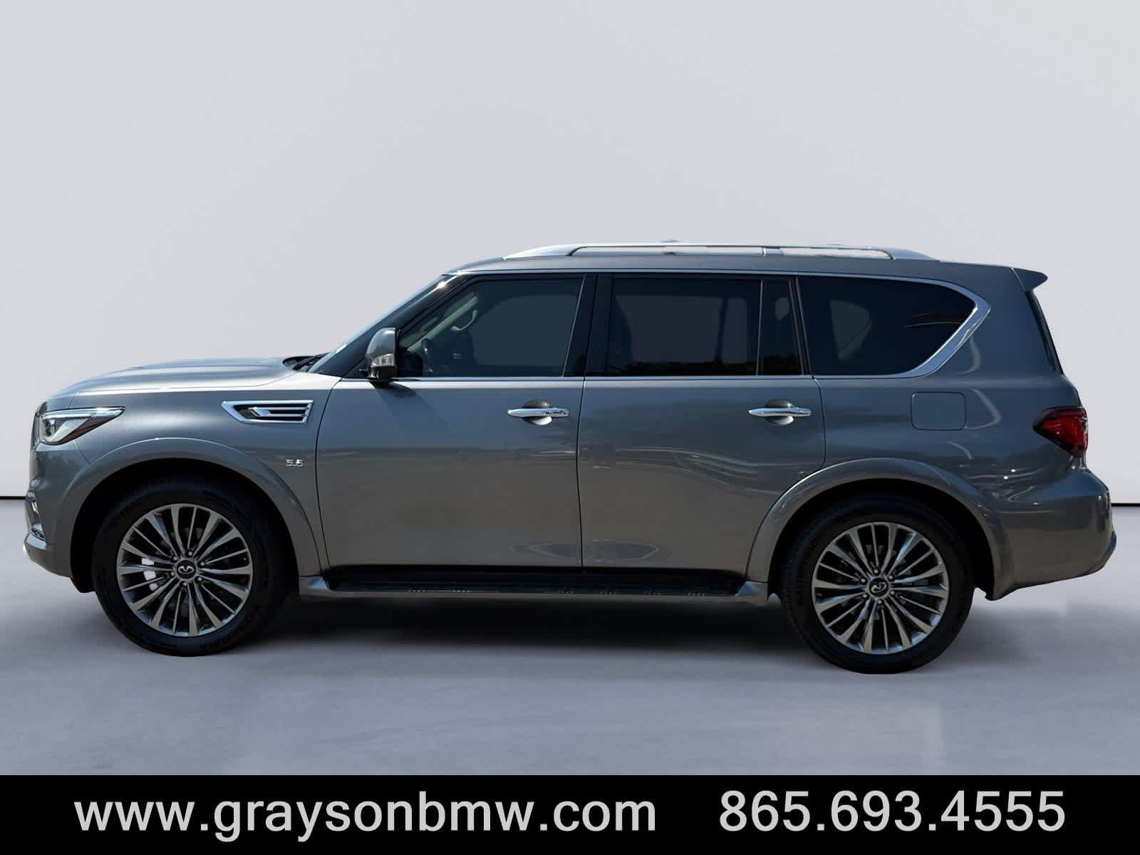 Used 2019 INFINITI QX80 Luxe w/ 22" Wheel Package AWD/4WD image 6