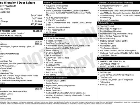 New 2026 Jeep Wrangler Sahara w/ Whitecap Package image 3