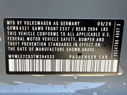 New 2026 Volkswagen GTI S FWD image 47