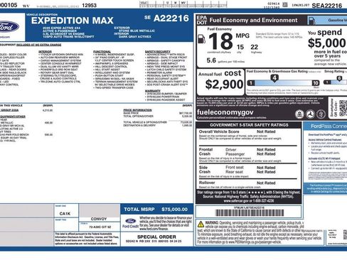 Certified 2025 Ford Expedition Max Active image 2