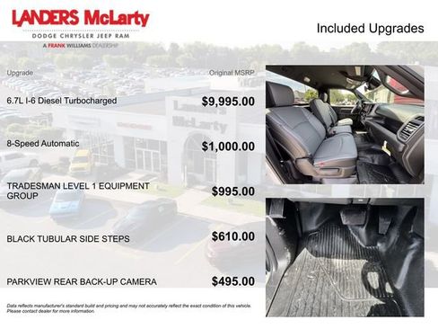 New 2026 RAM 3500 Tradesman AWD/4WD image 4