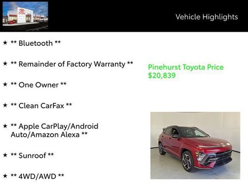 Certified 2024 Hyundai Kona N Line image 7