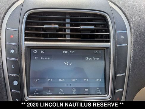 Used 2020 Lincoln Nautilus Reserve AWD/4WD image 24