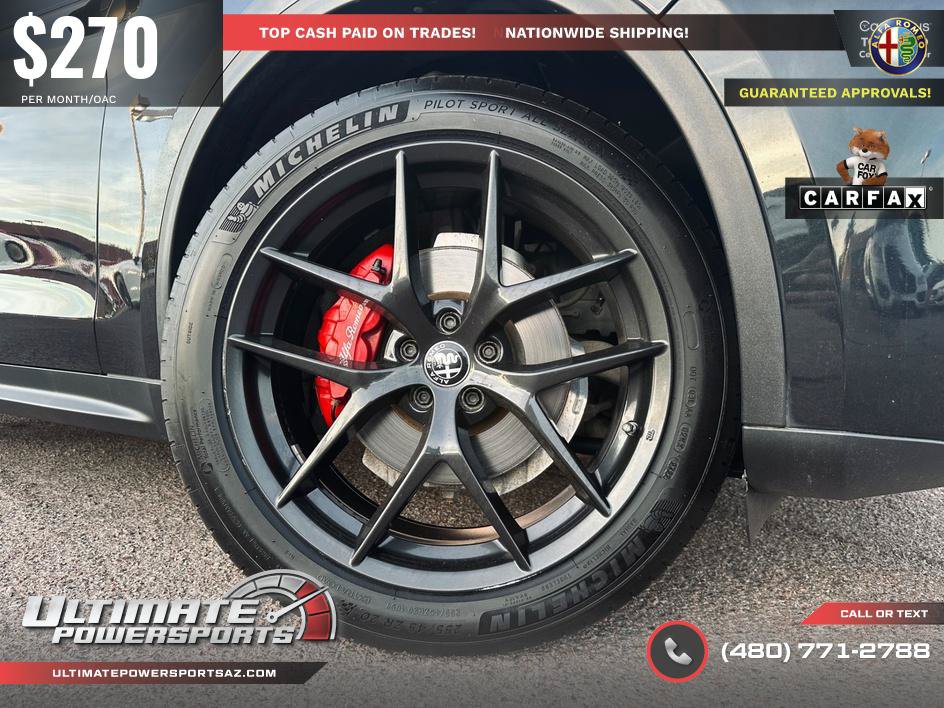 Used 2019 Alfa Romeo Stelvio AWD w/ Nero Edizione image 60