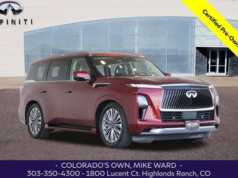 Certified 2025 INFINITI QX80 Sensory image 8