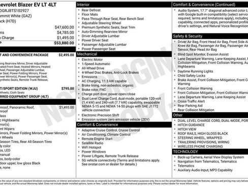 New 2026 Chevrolet Blazer EV LT image 5