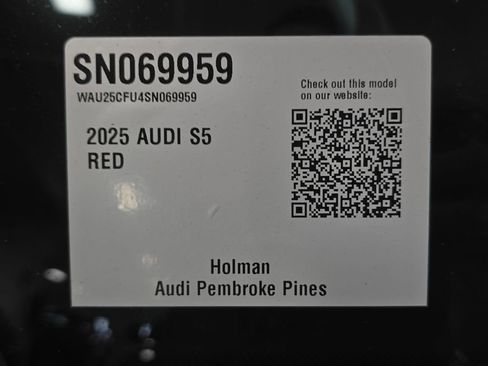 New 2025 Audi S5 Premium Plus image 26