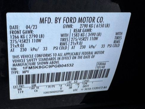 Used 2023 Ford Explorer ST w/ Equipment Group 401A image 32