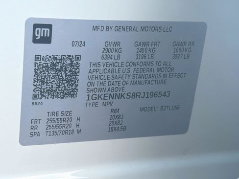 Used 2024 GMC Acadia Elevation AWD/4WD image 12