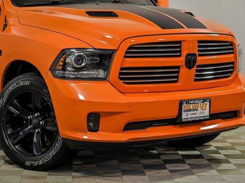 Used 2017 RAM 1500 Sport w/ Ignition Orange Sport Package AWD/4WD image 2