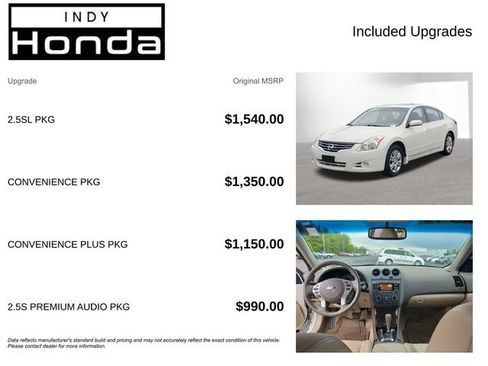 Used 2012 Nissan Altima 2.5 SL w/ 2.5SL Pkg FWD image 4