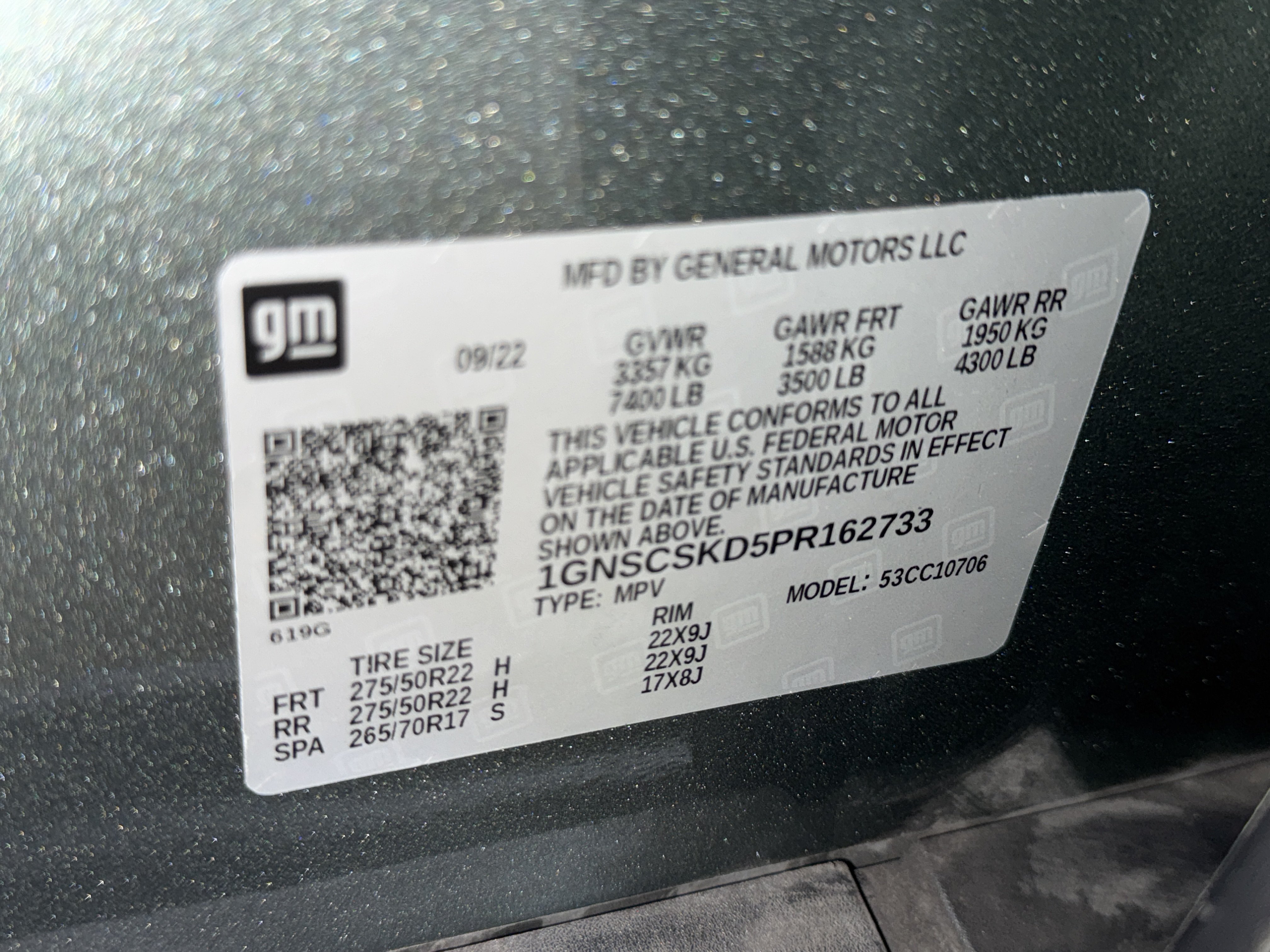Used 2023 Chevrolet Tahoe Premier RWD image 41