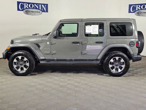 Used 2021 Jeep Wrangler Unlimited Sahara w/ Uconnect 4C Nav & Sound Group AWD/4WD image 38