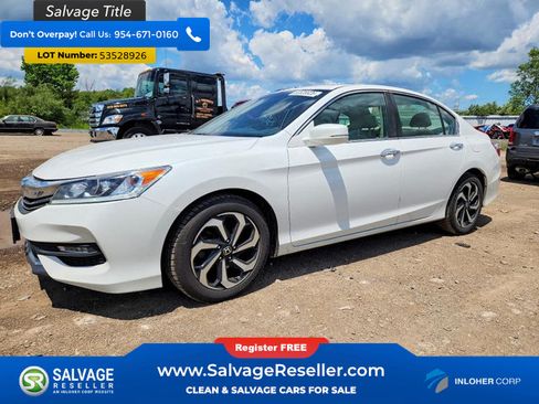 Used 2017 Honda Accord EX-L image 1