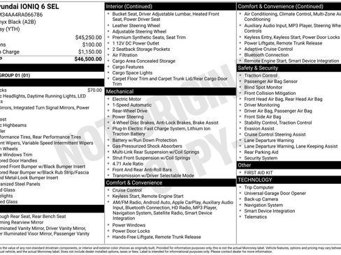 Used 2024 Hyundai Ioniq 6 SEL image 40