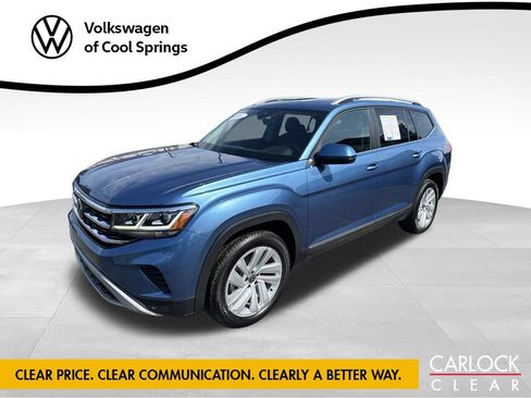 Used 2021 Volkswagen Atlas SEL AWD/4WD image 1