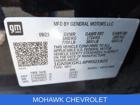 Used 2023 Chevrolet Suburban High Country w/ Advanced Technology Package AWD/4WD image 35