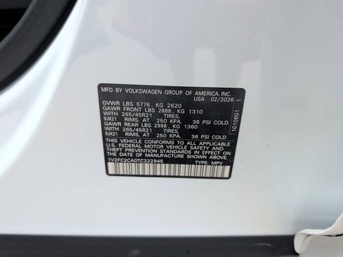 New 2026 Volkswagen Atlas Cross Sport SEL Premium R-Line AWD/4WD image 28