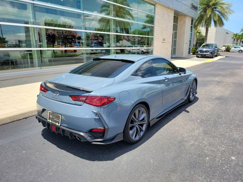 Used 2022 INFINITI Q60 Red Sport 400 w/ Carbon Fiber Package RWD image 4