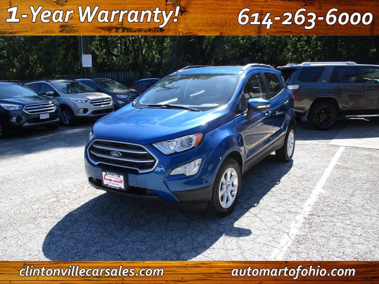 Used 2020 Ford EcoSport SE AWD/4WD image 1