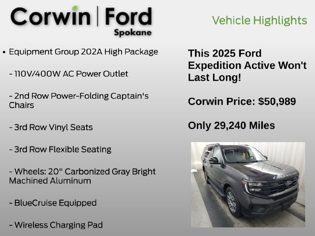 Used 2025 Ford Expedition Active AWD/4WD image 6