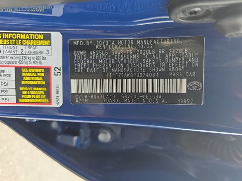 Used 2023 Toyota Camry XLE w/ Navigation Package FWD image 34