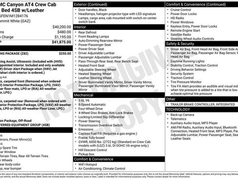 Used 2021 GMC Canyon AT4 w/ Trailering Package image 5