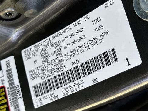 New 2026 Toyota Tundra Limited image 29