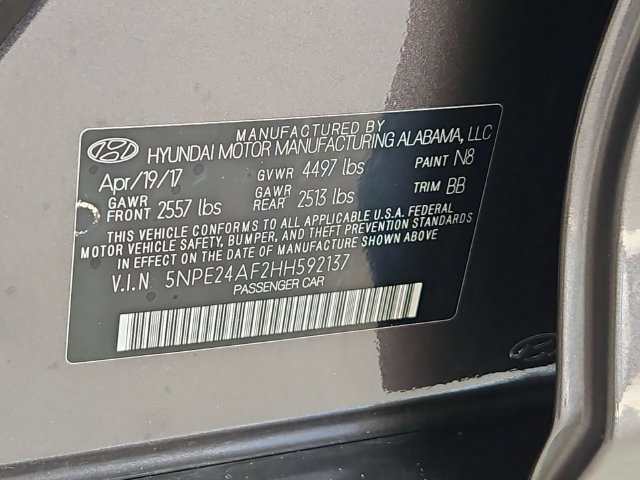 Used 2017 Hyundai Sonata SE FWD image 29