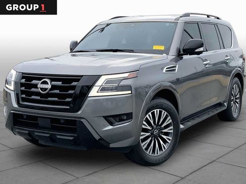 Used 2022 Nissan Armada SL w/ Midnight Edition Package RWD image 1