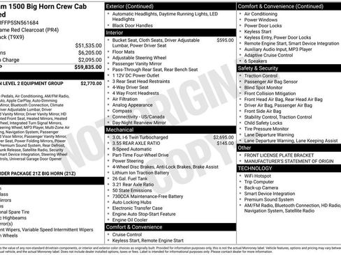 Used 2025 RAM 1500 Big Horn AWD/4WD image 3