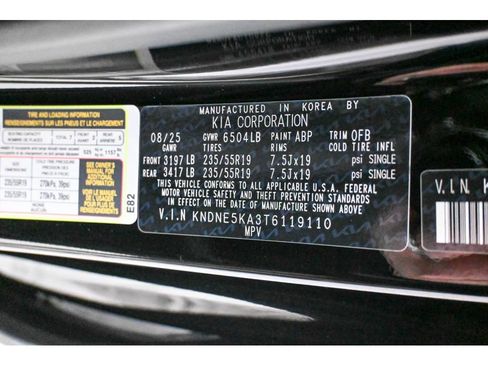 New 2026 Kia Carnival SX Prestige image 38