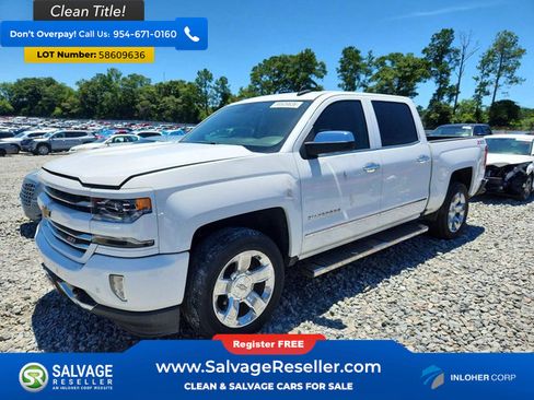 Used 2016 Chevrolet Silverado 1500 LTZ w/ LTZ Plus Package AWD/4WD image 1
